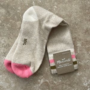 NWT Madewell Cloudlift Sneaker Crew Socks